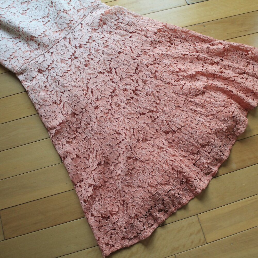 Trina Turk Carpenteria Ombre Lace Sleeveless Dress Size 4 - Picture 5 of 13